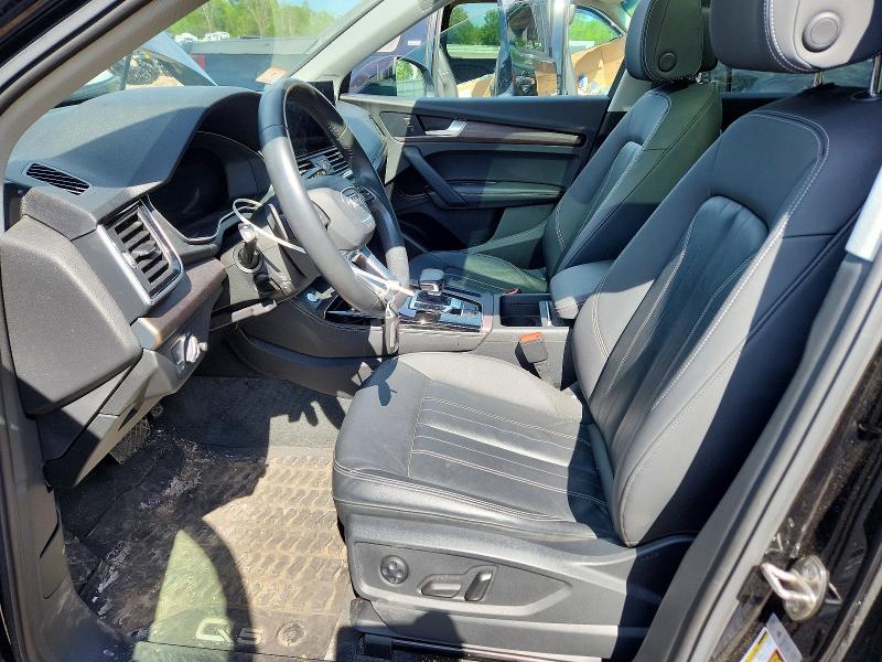 2021 Audi Q5 მანქანა იყიდება აუქციონზე, vin: WA1BAAFY1M2021467, აუქციონის ნომერი: 54957206