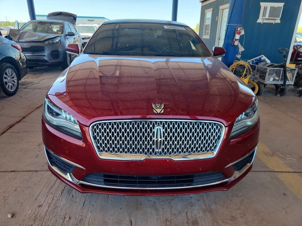 Продажа на аукционе авто 2017 Lincoln Mkz, vin: 3LN6L5MU9HR607937, номер лота: 54680276