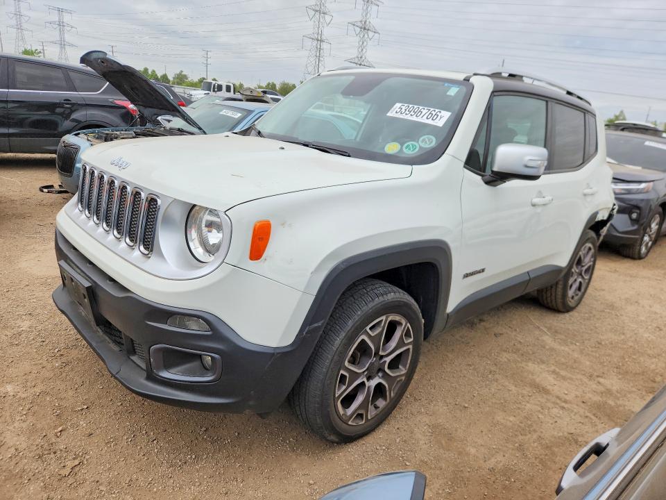 Продажа на аукционе авто 2015 Jeep Renegade, vin: ZACCJBDT0FPB54345, номер лота: 53996766