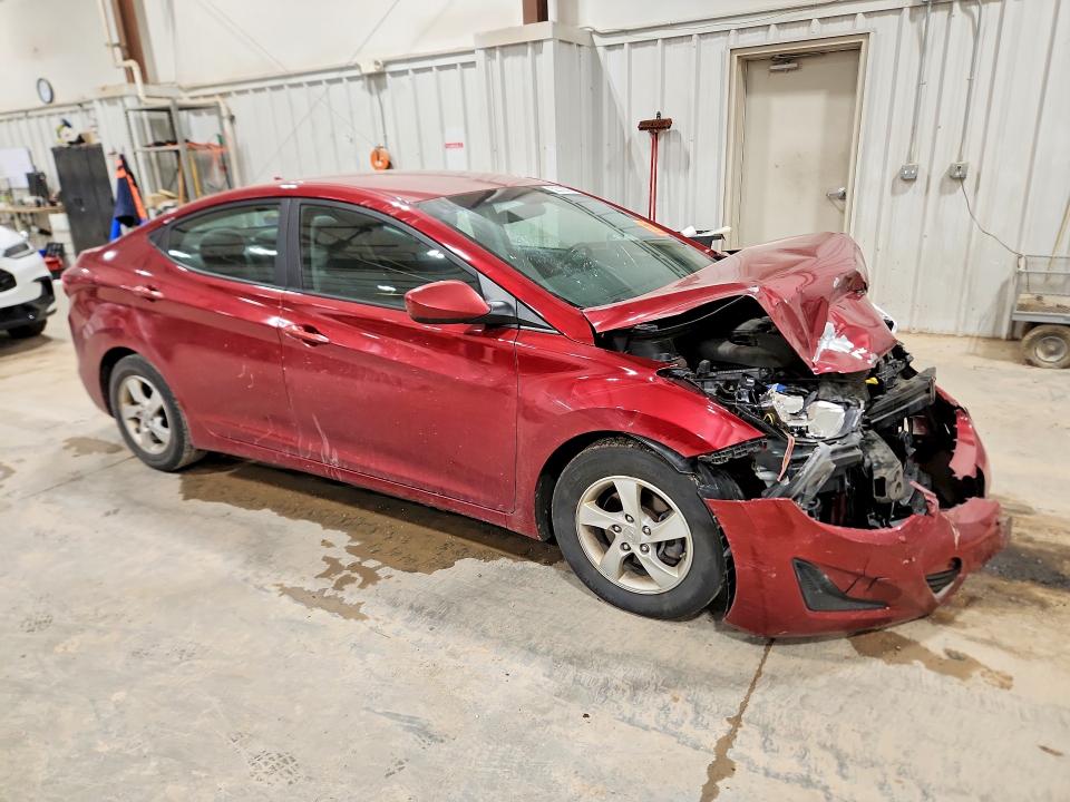 Продажа на аукционе авто 2014 Hyundai Elantra, vin: 5NPDH4AE0EH535223, номер лота: 52312976