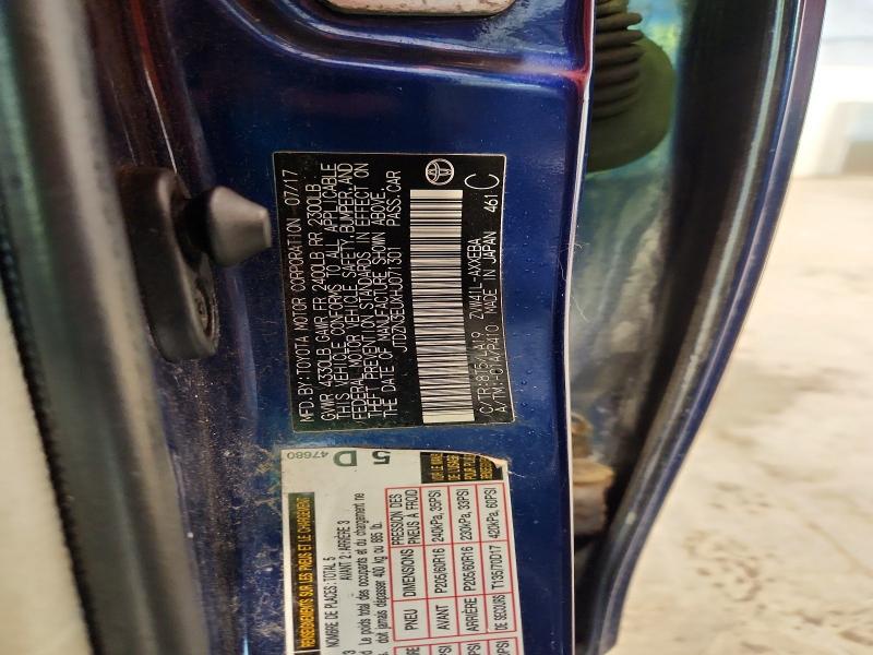 53757296 :رقم المزاد ، JTDZN3EUXHJ071301 vin ، 2017 Toyota Prius V مزاد بيع