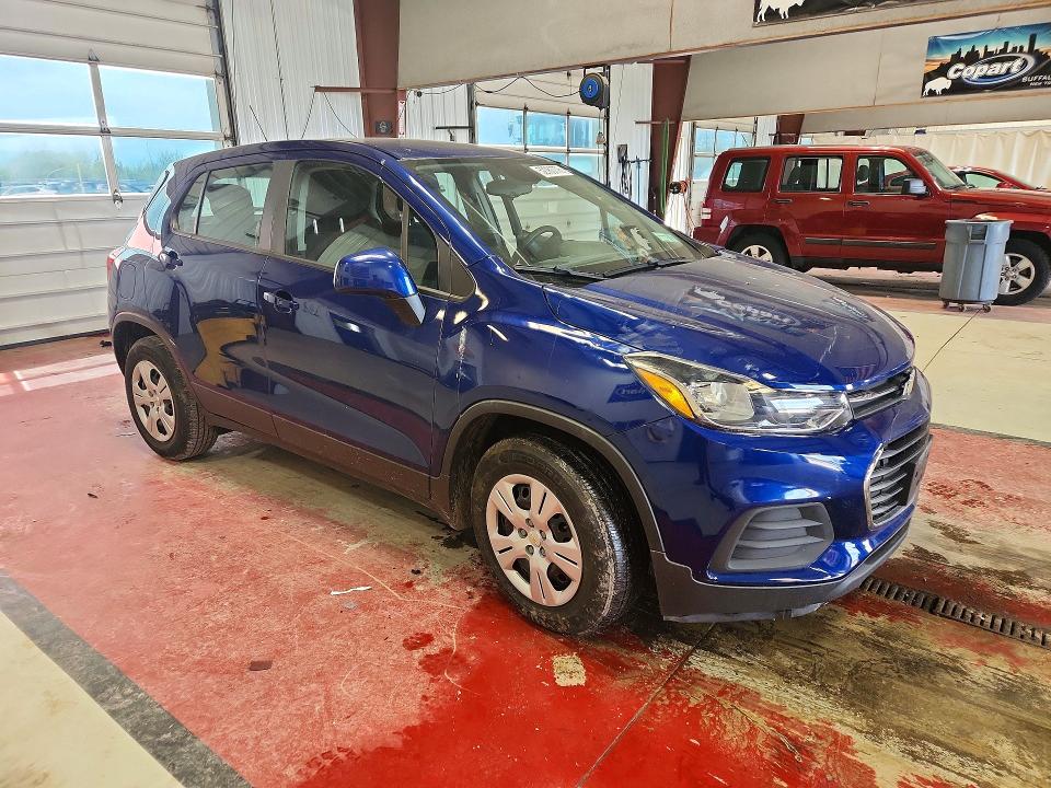 52760776 :رقم المزاد ، 3GNCJKSB6HL147515 vin ، 2017 Chevrolet Trax مزاد بيع