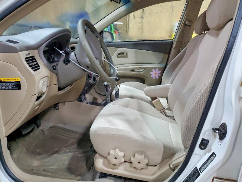 2006 Kia Rio მანქანა იყიდება აუქციონზე, vin: KNADE123066085361, აუქციონის ნომერი: 53650746