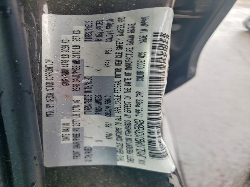 Aukcja sprzedaży 2018 Mazda 6, vin: JM1GL1VM9J1315849, numer aukcji: 54185946