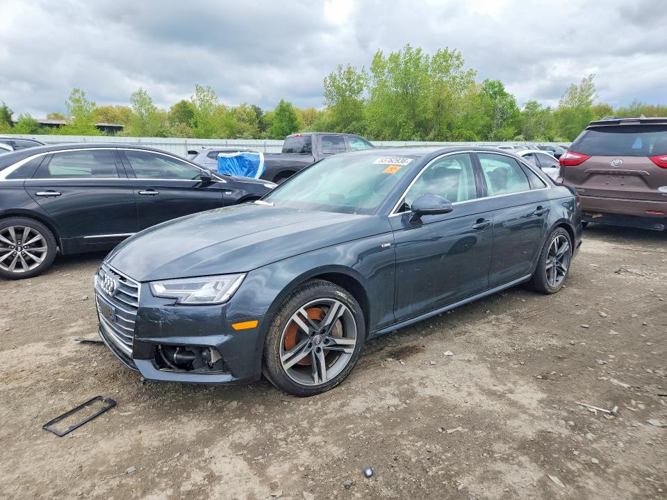 2018 Audi A4 მანქანა იყიდება აუქციონზე, vin: WAUFNAF43JN007912, აუქციონის ნომერი: 53762936