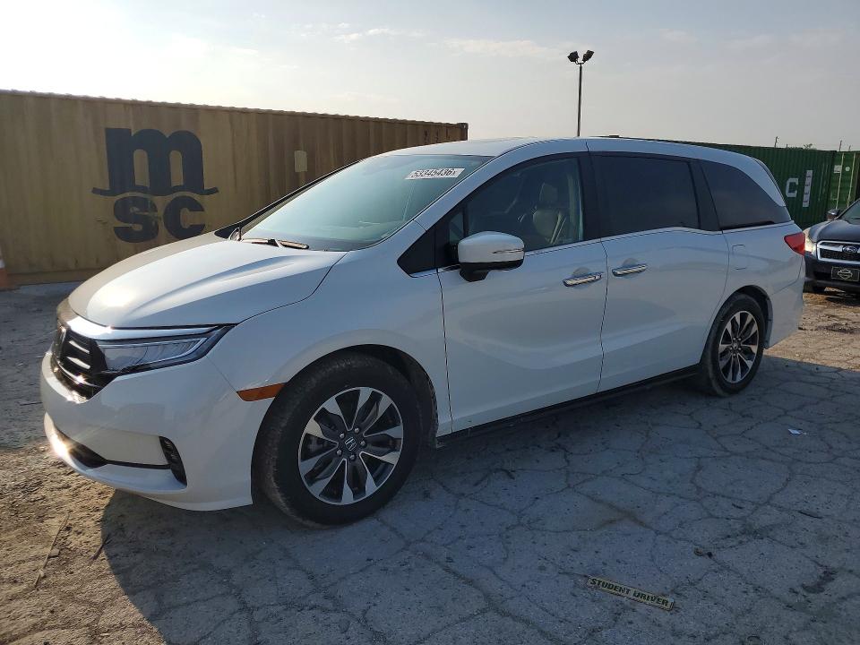 2022 Honda Odyssey მანქანა იყიდება აუქციონზე, vin: 5FNRL6H78NB044548, აუქციონის ნომერი: 53345436