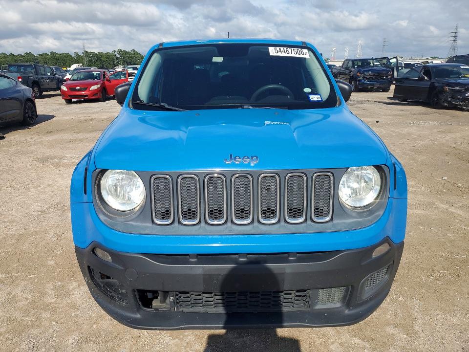 2015 Jeep Renegade მანქანა იყიდება აუქციონზე, vin: ZACCJAAT1FPC05595, აუქციონის ნომერი: 54467506