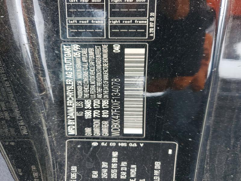 Продаж на аукціоні авто 1999 Mercedes-benz Slk, vin: WDBKK47F0XF134078, номер лоту: 54484726