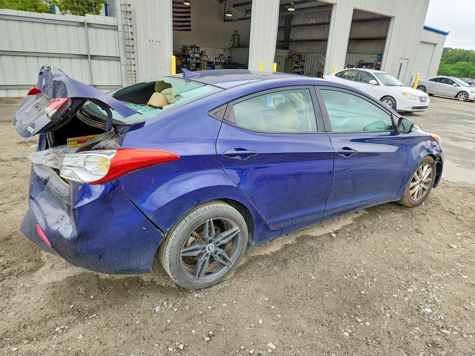 2013 Hyundai Elantra მანქანა იყიდება აუქციონზე, vin: 5NPDH4AEXDH446824, აუქციონის ნომერი: 52029166