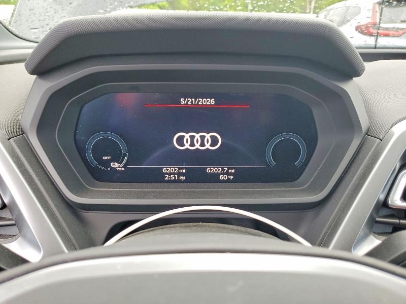 2025 Audi Q4 E-tron მანქანა იყიდება აუქციონზე, vin: WA1LUBFZ9SP068787, აუქციონის ნომერი: 53566316