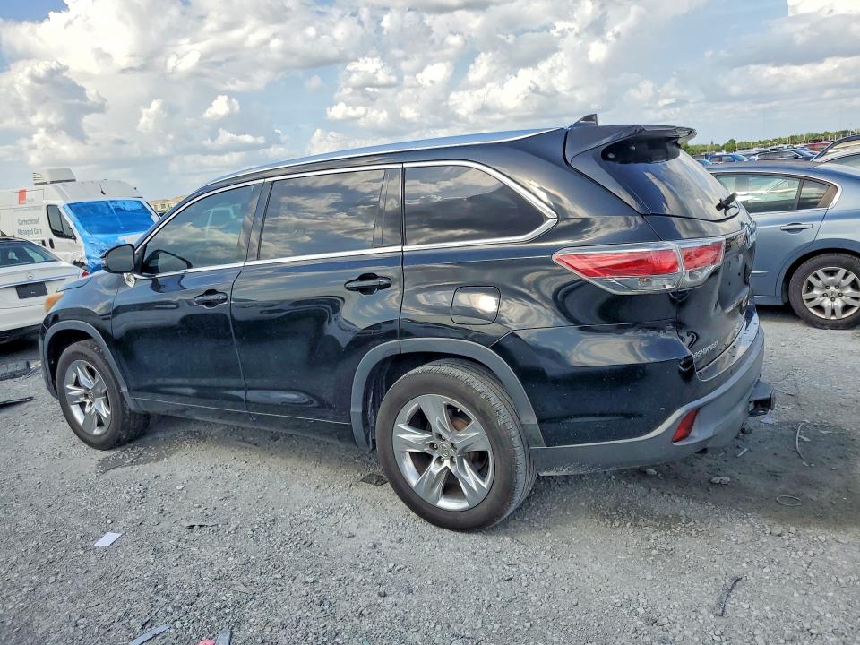 55242266 :رقم المزاد ، 5TDYKRFH2ES008989 vin ، 2014 Toyota Highlander مزاد بيع