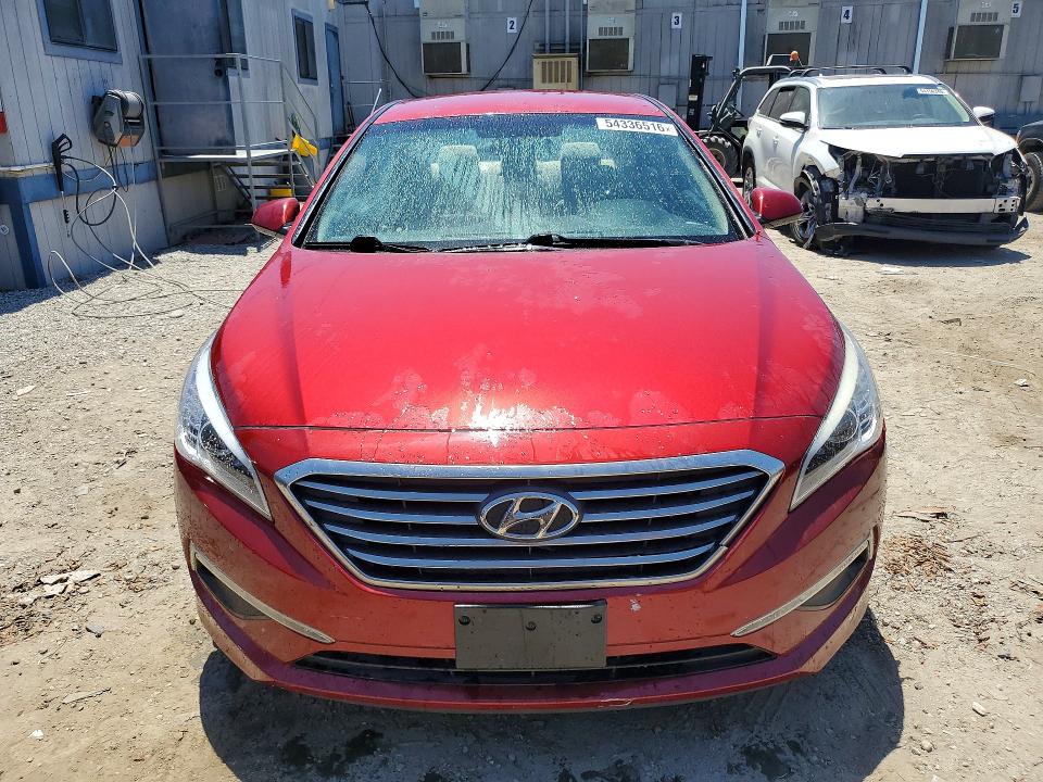 2015 Hyundai Sonata მანქანა იყიდება აუქციონზე, vin: 5NPE24AF9FH087127, აუქციონის ნომერი: 54336516