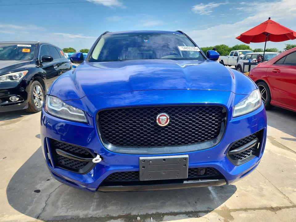 54895726 :رقم المزاد ، SADCL2FN0JA240295 vin ، 2018 Jaguar F-pace مزاد بيع