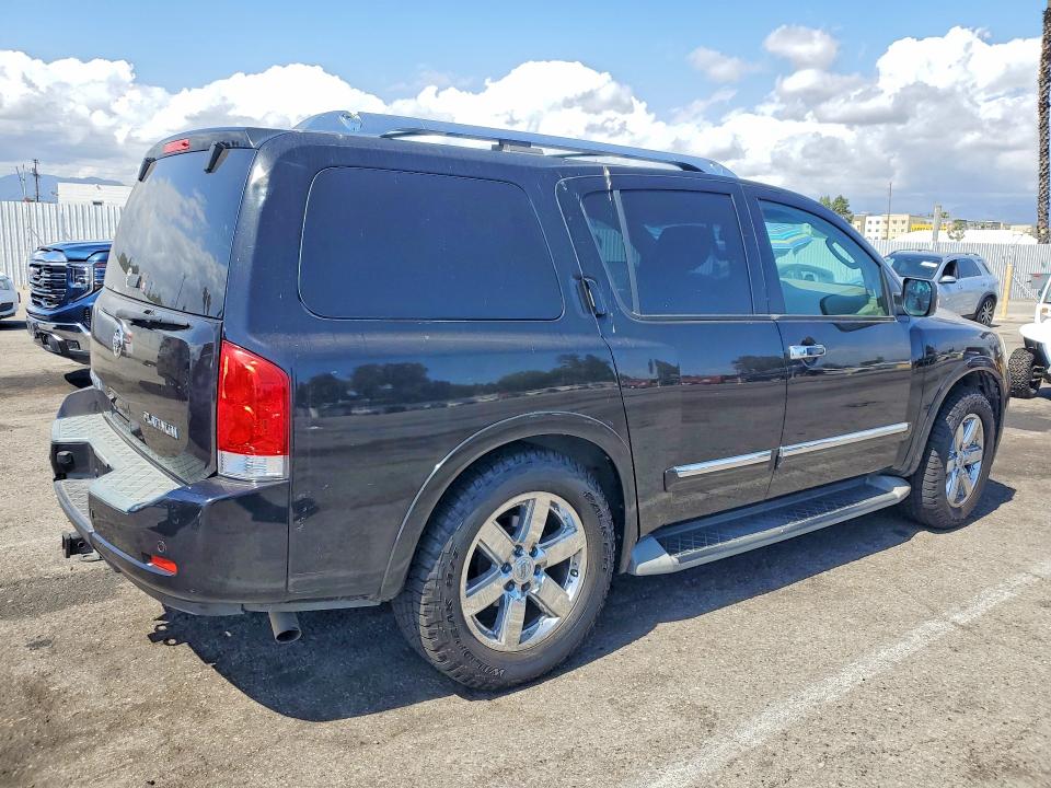 2011 Nissan Armada მანქანა იყიდება აუქციონზე, vin: 5N1AA0NF8BN608106, აუქციონის ნომერი: 55005476