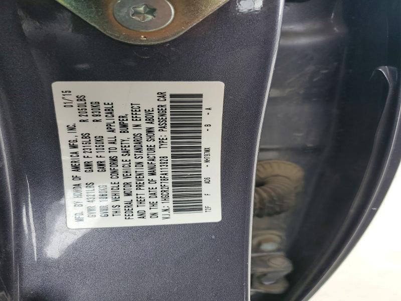 53692956 :رقم المزاد ، 1HGCR2F78FA113928 vin ، 2015 Honda Accord مزاد بيع