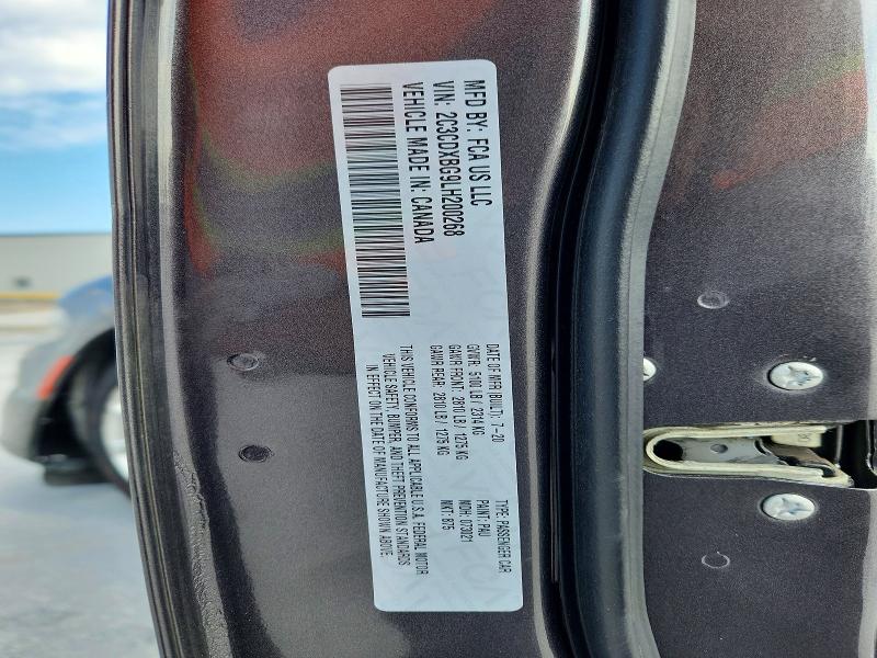 2020 Dodge Charger მანქანა იყიდება აუქციონზე, vin: 2C3CDXBG9LH200268, აუქციონის ნომერი: 54426466