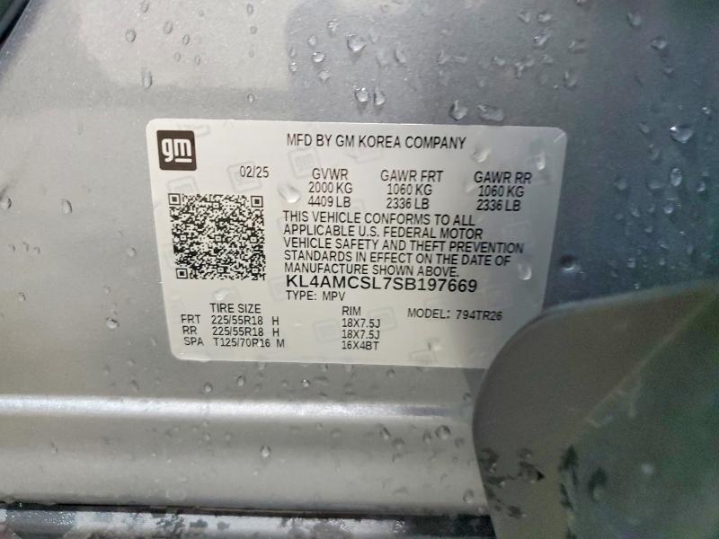 Продажа на аукционе авто 2025 Buick Encore Gx, vin: KL4AMCSL7SB197669, номер лота: 53825486