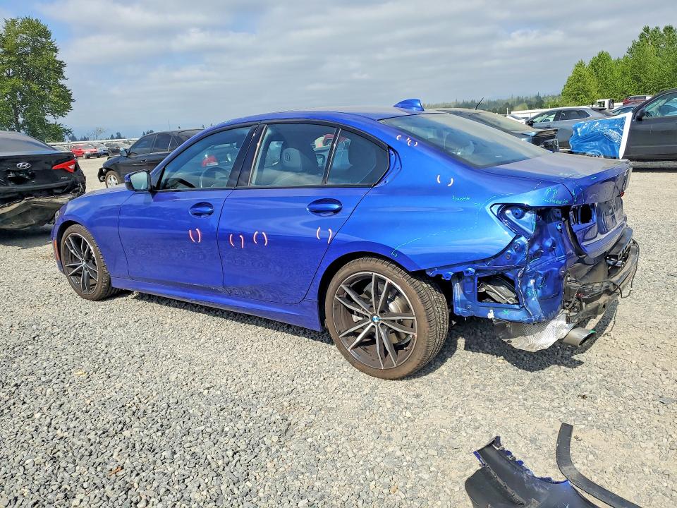 2019 Bmw 330xi მანქანა იყიდება აუქციონზე, vin: WBA5R7C59KFH31490, აუქციონის ნომერი: 52393936