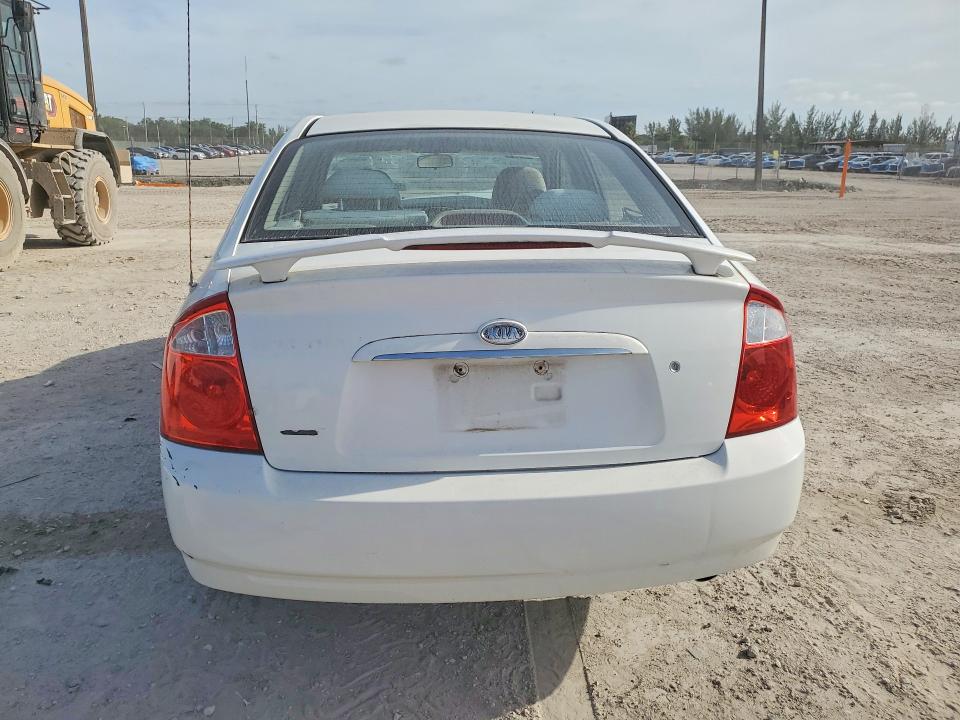 Продаж на аукціоні авто 2006 Kia Spectra, vin: KNAFE121365355941, номер лоту: 52385936