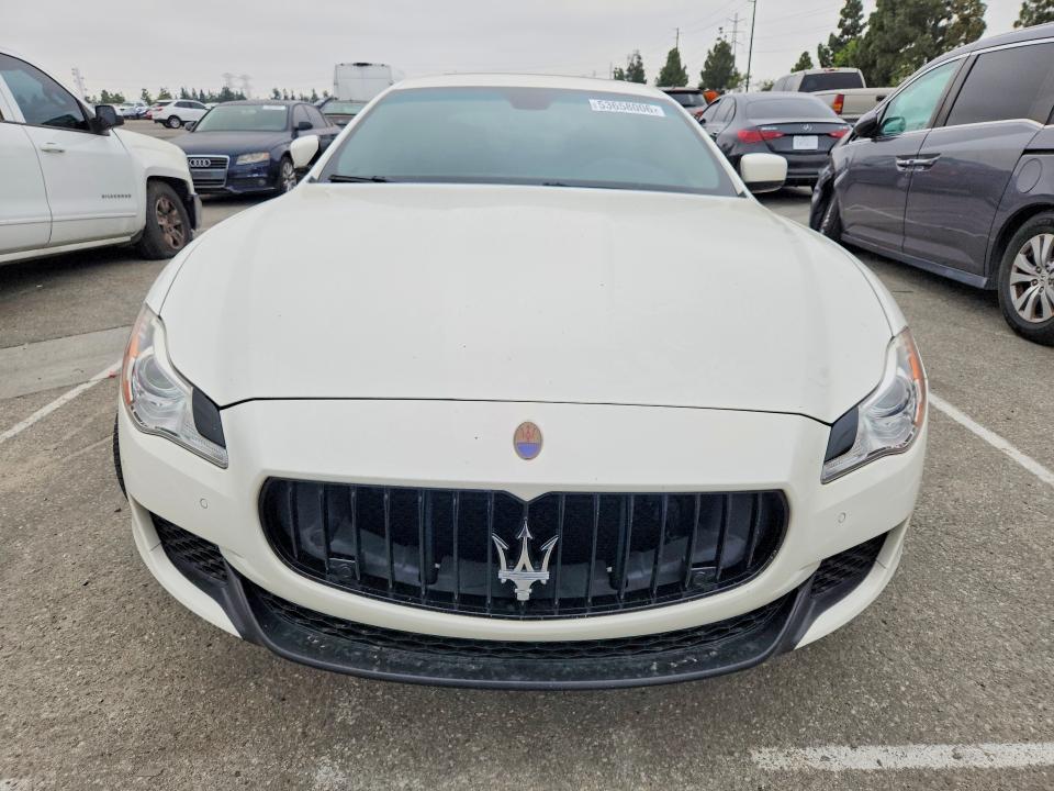 53658006 :رقم المزاد ، ZAM56RPA3G1184356 vin ، 2016 Maserati Quattroporte مزاد بيع
