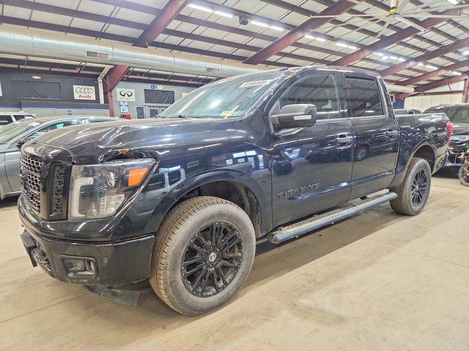 50969506 :رقم المزاد ، 1N6AA1E5XKN517160 vin ، 2019 Nissan Titan مزاد بيع