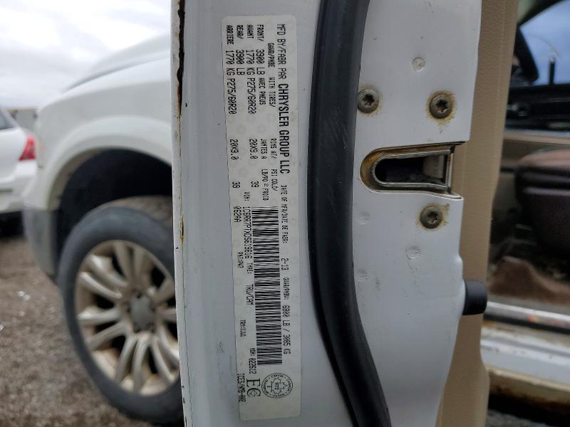 53758126 :رقم المزاد ، 1C6RR7PTXDS619616 vin ، 2013 Ram 1500 مزاد بيع