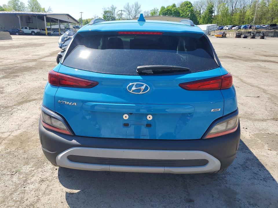 51827926 :رقم المزاد ، KM8K6CAB8NU890641 vin ، 2022 Hyundai Kona مزاد بيع