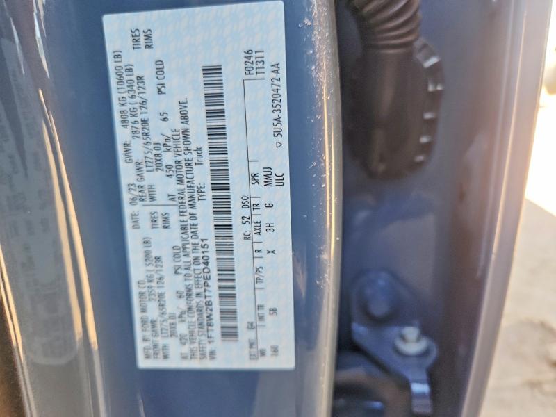 Aukcja sprzedaży 2023 Ford F250, vin: 1FT8W2BT7PED40151, numer aukcji: 54021796