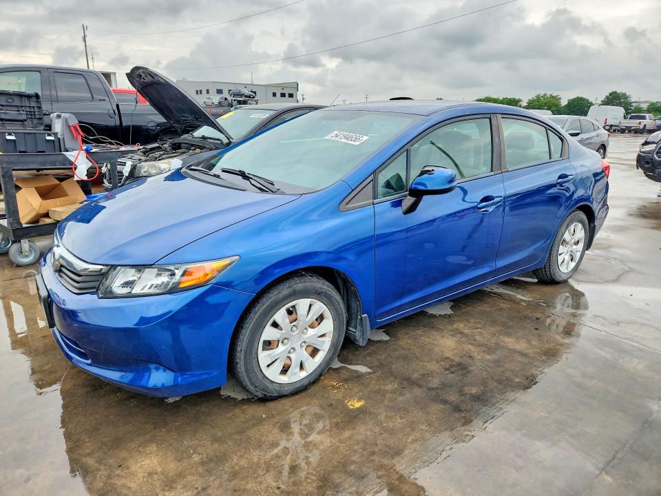 54194656 :رقم المزاد ، 19XFB2F56CE034216 vin ، 2012 Honda Civic مزاد بيع