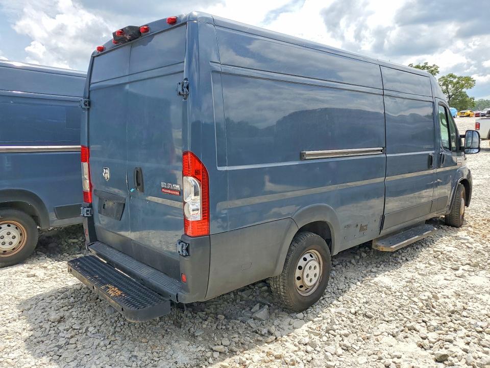2019 Ram Promaster 3500 მანქანა იყიდება აუქციონზე, vin: 3C6URVJG8KE554470, აუქციონის ნომერი: 54014296