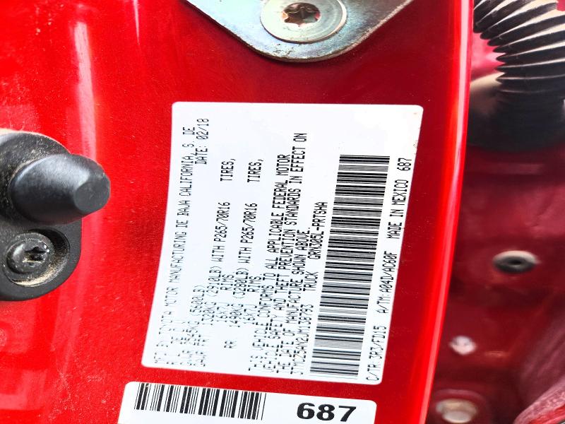 Продажа на аукционе авто 2018 Toyota Tacoma, vin: 3TMCZ5AN2JM138793, номер лота: 53609396