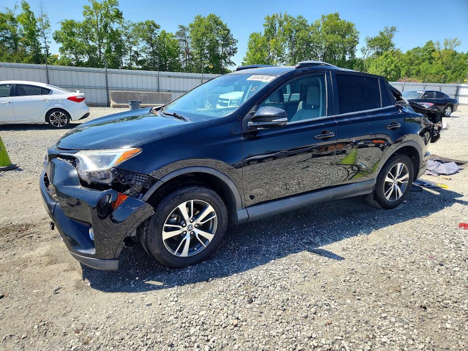 53449416 :رقم المزاد ، 2T3WFREV2HW344986 vin ، 2017 Toyota Rav4 مزاد بيع
