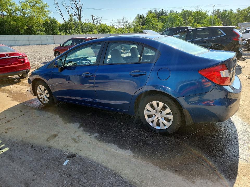 Продажа на аукционе авто 2012 Honda Civic, vin: 2HGFB2F58CH511055, номер лота: 54961006