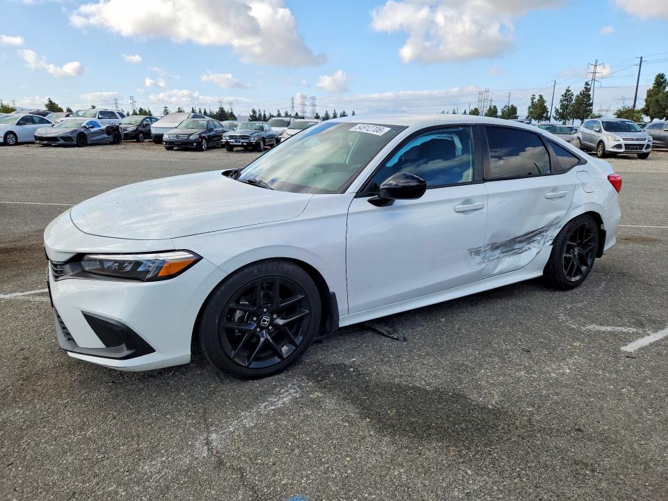 54912706 :رقم المزاد ، 2HGFE2F57NH569085 vin ، 2022 Honda Civic مزاد بيع