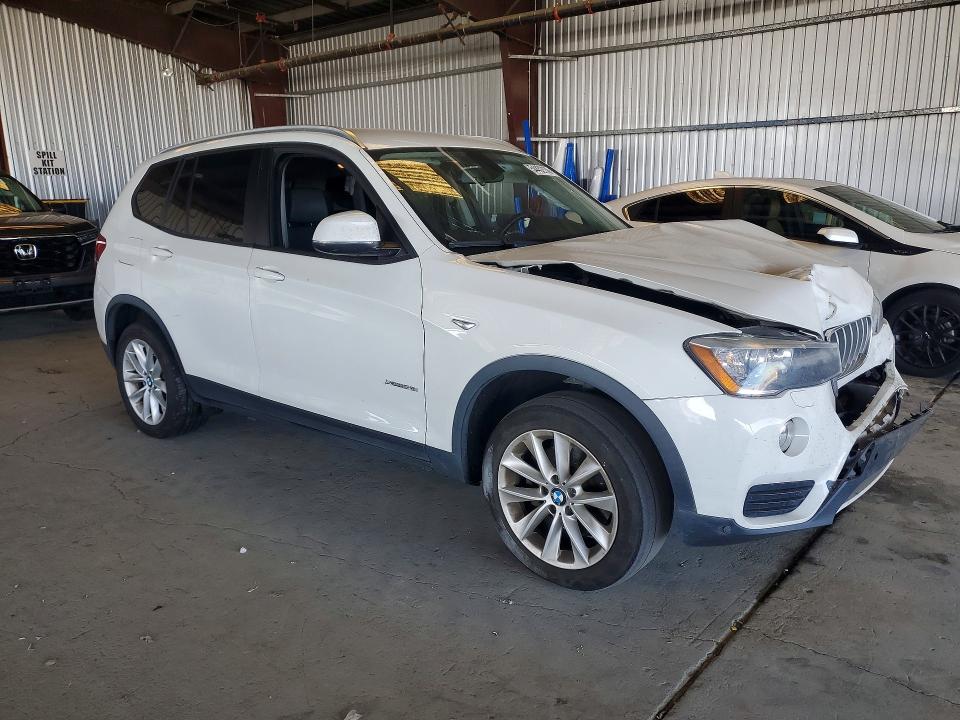 2017 Bmw X3 მანქანა იყიდება აუქციონზე, vin: 5UXWX9C55H0D99213, აუქციონის ნომერი: 54432136