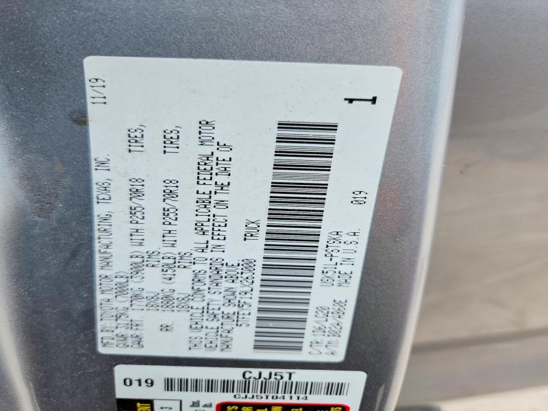 55428886 :رقم المزاد ، 5TFEY5F19LX263000 vin ، 2020 Toyota Tundra مزاد بيع