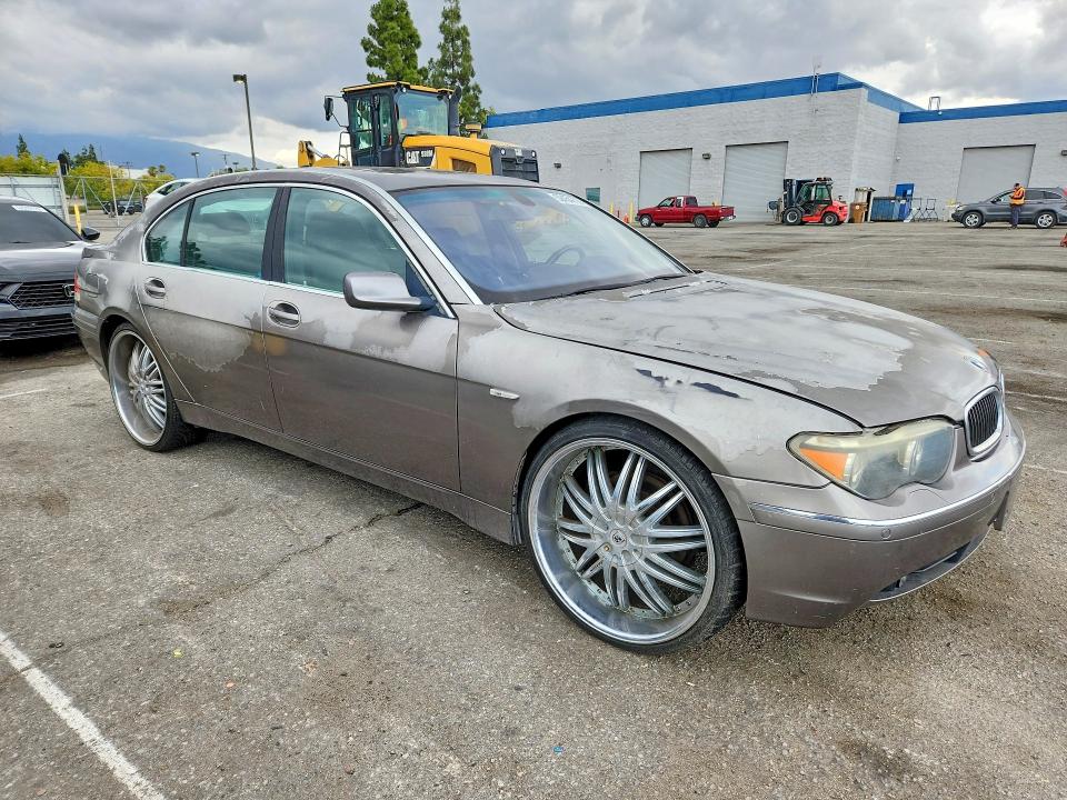 52454716 :رقم المزاد ، WBAGN63423DR12172 vin ، 2003 Bmw 745 مزاد بيع