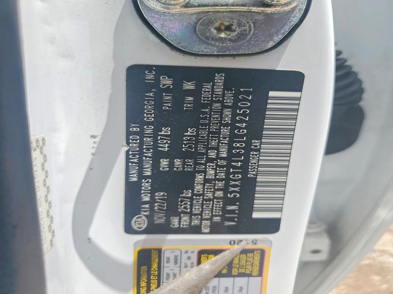 Aukcja sprzedaży 2020 Kia Optima, vin: 5XXGT4L38LG425021, numer aukcji: 52146666