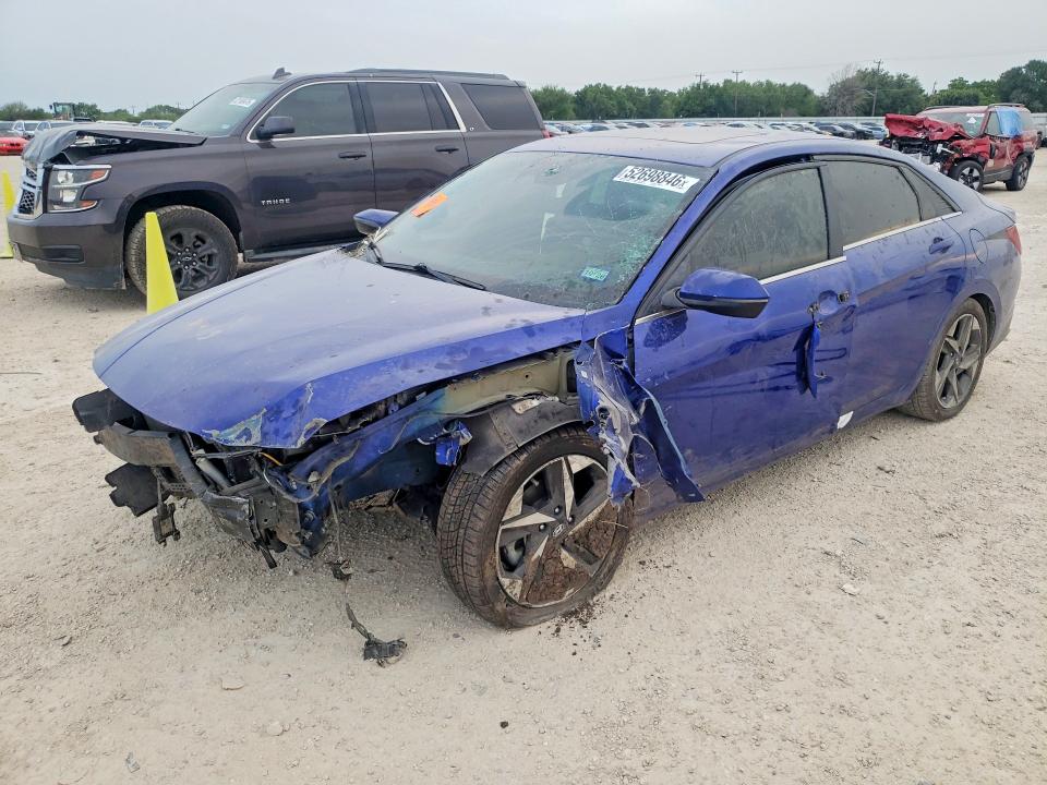 2021 Hyundai Elantra მანქანა იყიდება აუქციონზე, vin: KMHLP4AG4MU170318, აუქციონის ნომერი: 52698846
