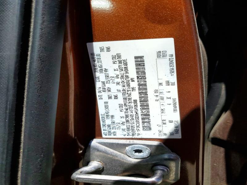 Aukcja sprzedaży 2017 Ford Escape, vin: 1FMCU0GDXHUA08388, numer aukcji: 52597696