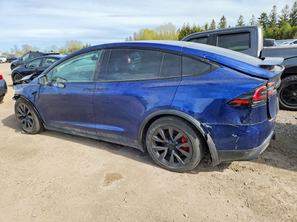 2023 Tesla Model X მანქანა იყიდება აუქციონზე, vin: 7SAXCBE65PF416865, აუქციონის ნომერი: 53667846