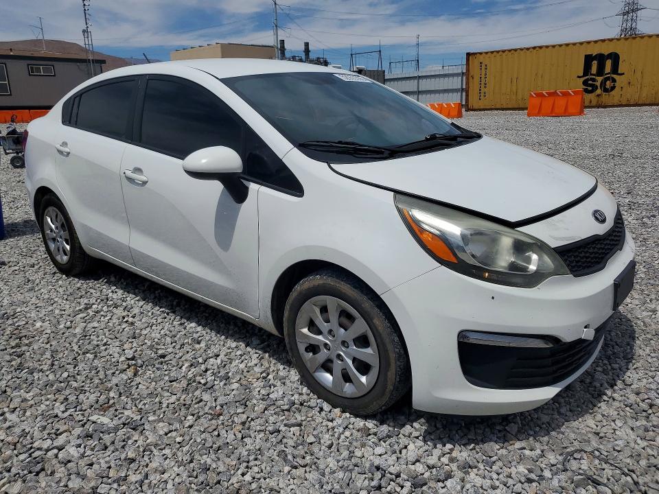 52055396 :رقم المزاد ، KNADM4A33G6575381 vin ، 2016 Kia Rio مزاد بيع