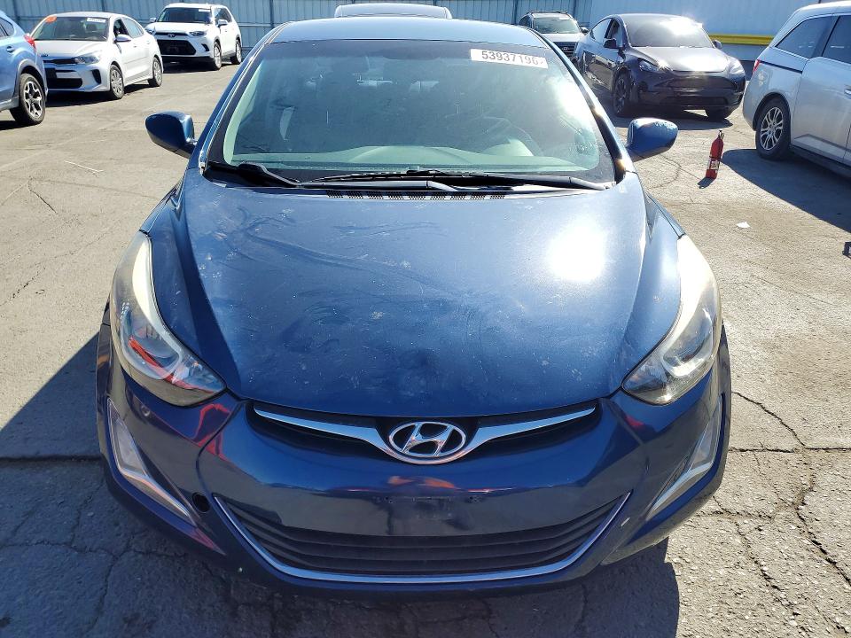 Aukcja sprzedaży 2014 Hyundai Elantra, vin: KMHDH4AE7EU139341, numer aukcji: 53937196