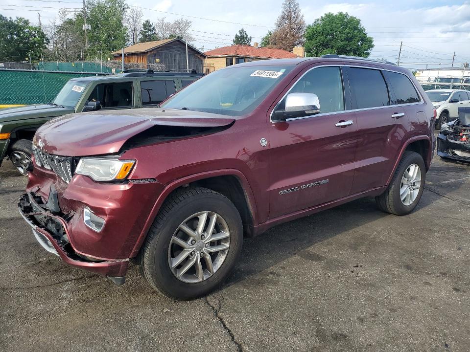 Продаж на аукціоні авто 2017 Jeep Grand Cherokee, vin: 1C4RJFCG0HC617618, номер лоту: 54911996