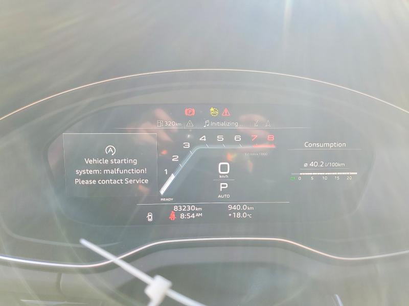 2022 Audi Q5 მანქანა იყიდება აუქციონზე, vin: WA1EAAFY7N2085561, აუქციონის ნომერი: 52917256