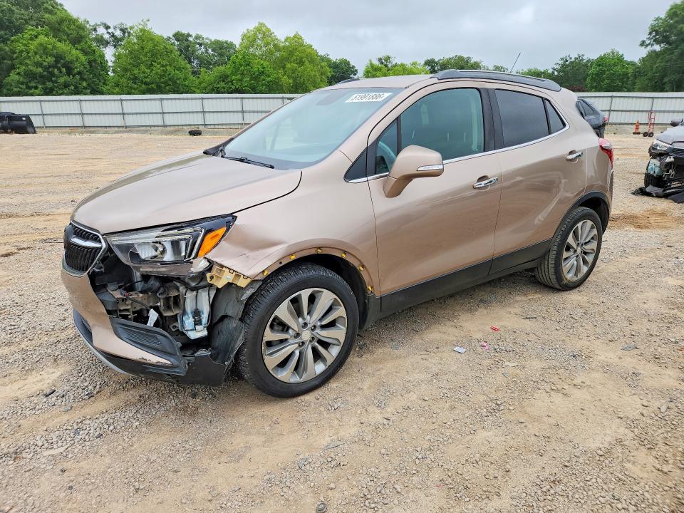 2018 Buick Encore მანქანა იყიდება აუქციონზე, vin: KL4CJASB6JB539124, აუქციონის ნომერი: 51991886