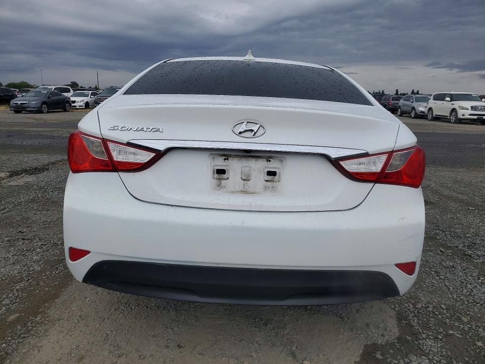 55207296 :رقم المزاد ، 5NPEB4AC0EH885245 vin ، 2014 Hyundai Sonata مزاد بيع