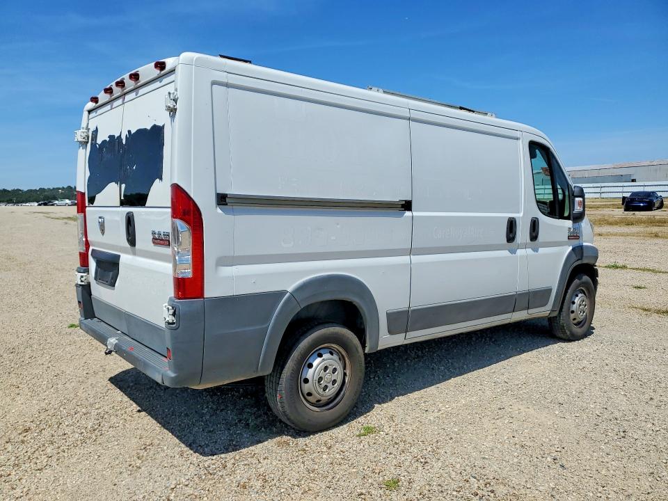 50438146 :رقم المزاد ، 3C6TRVAG9GE129990 vin ، 2016 Ram Promaster 1500 مزاد بيع