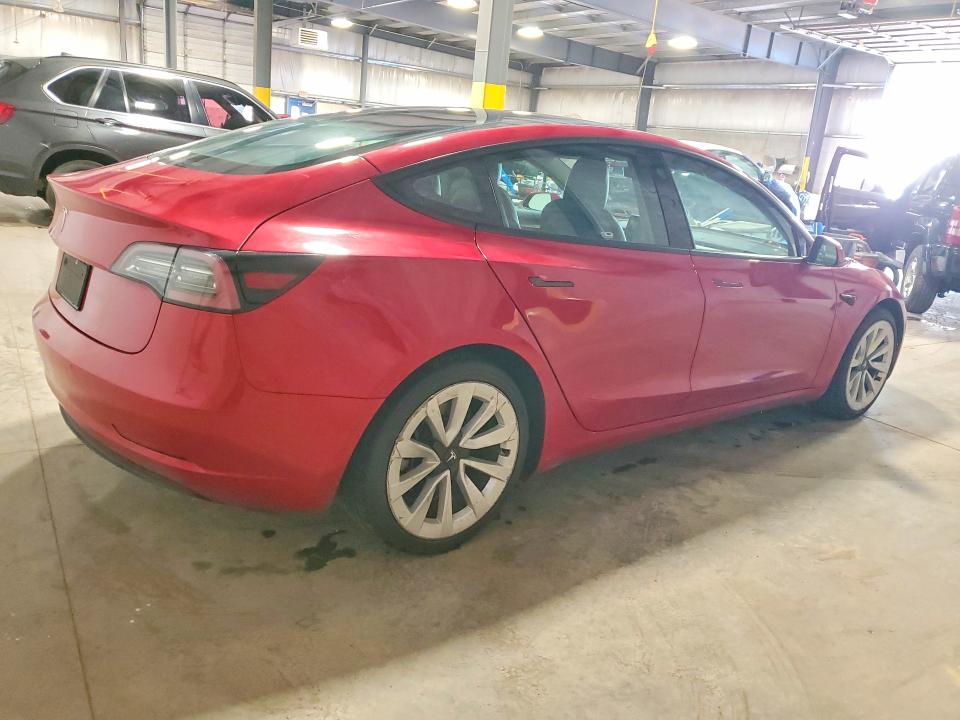 Auction sale of the 2022 Tesla Model 3, vin: 5YJ3E1EA3NF187782, lot number: 54198806