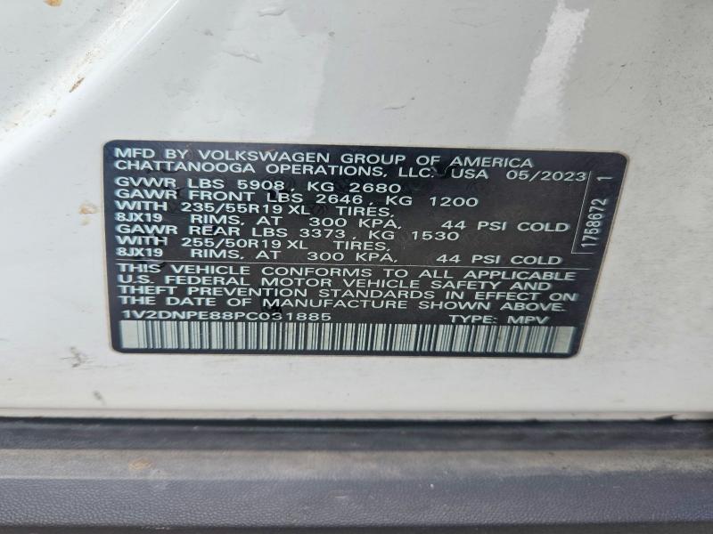 Aukcja sprzedaży 2023 Volkswagen Id.4, vin: 1V2DNPE88PC031885, numer aukcji: 54296066